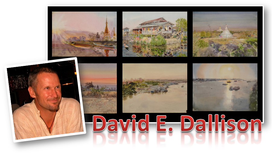 David E. Dallison at the Good Old Summertime Art Fair…